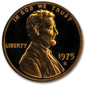 Buy 1975-S Lincoln Cent Gem Proof (Red)