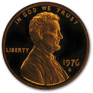 Buy 1976-S Lincoln Cent Gem Proof (Red)