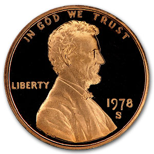 Buy 1978-S Lincoln Cent Gem Proof (Red)