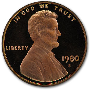 Buy 1980-S Lincoln Cent Gem Proof (Red)