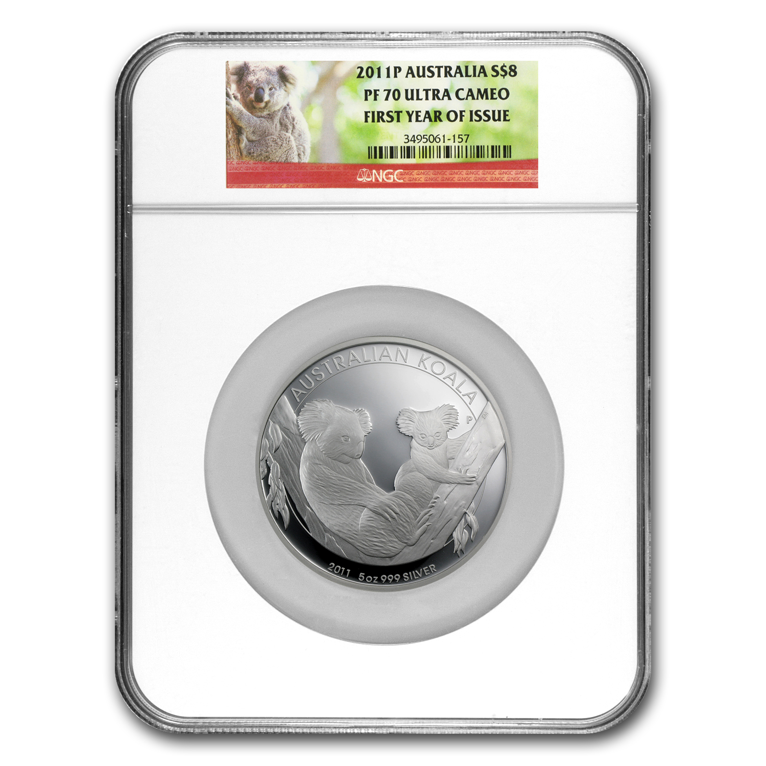 Buy 2011-P Australia 5 oz Silver Koala PF-70 NGC