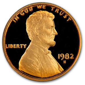 Buy 1982-S Lincoln Cent Gem Proof (Red)