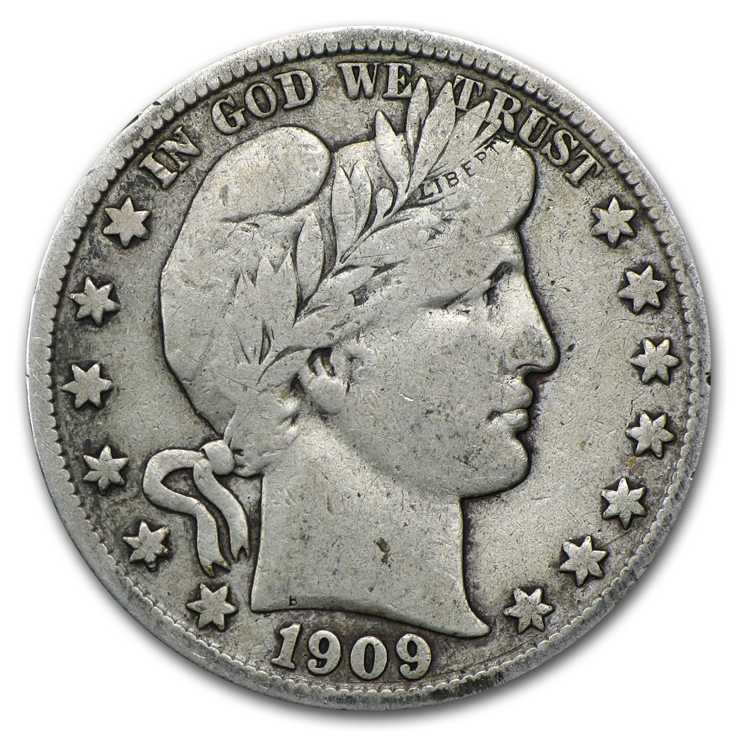 Buy 1909-S Barber Half Dollar VF