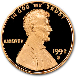 Buy 1992-S Lincoln Cent Gem Proof (Red)