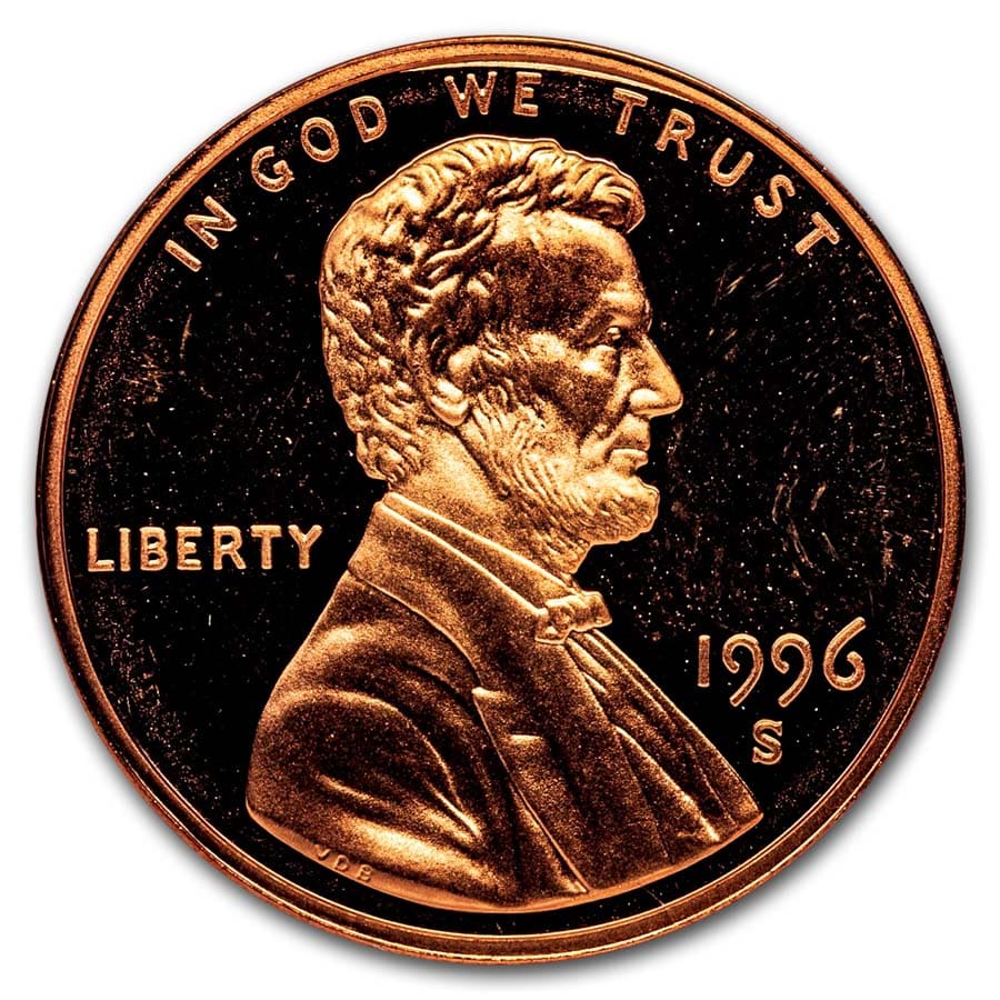 Buy 1996-S Lincoln Cent Gem Proof (Red)