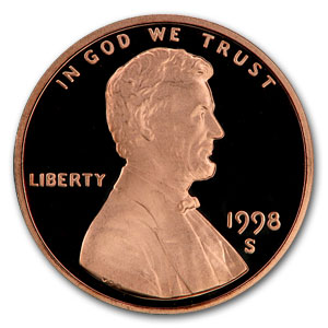 Buy 1998-S Lincoln Cent Gem Proof (Red)