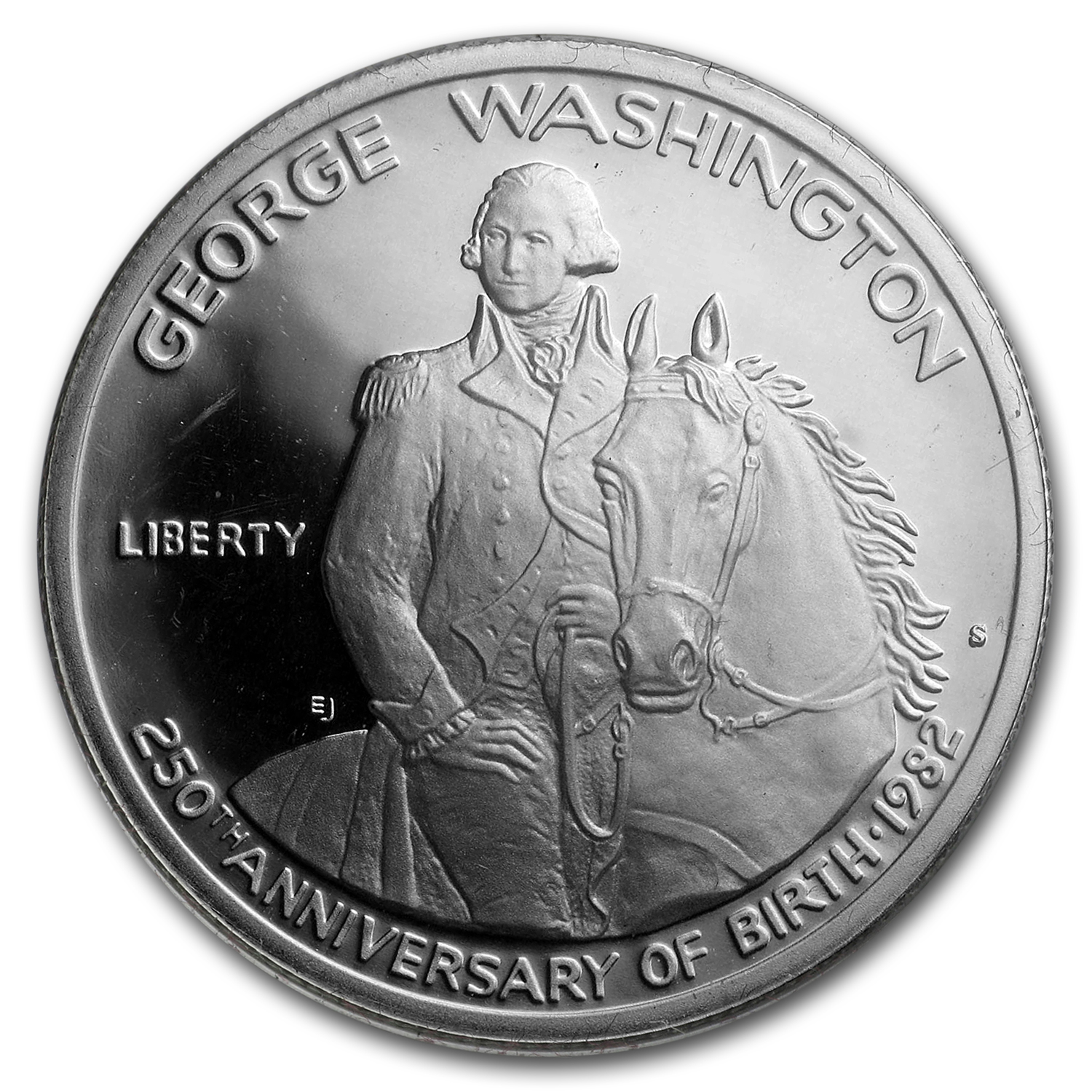 Buy 1982-S G Washington 1/2 Dollar Au Com Pf Box COA