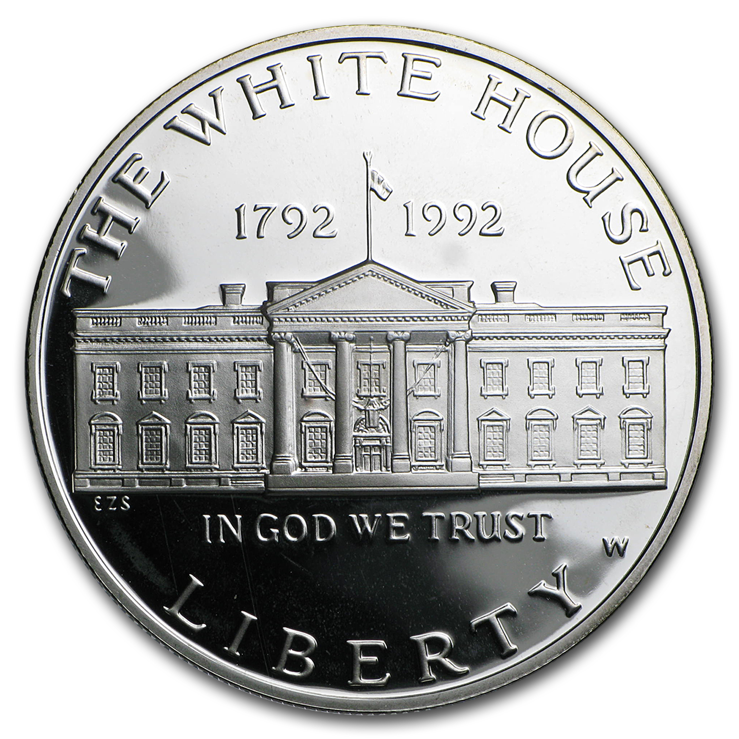 Buy 1992-W White House $1 Silver Commem Proof (w/Box & COA)