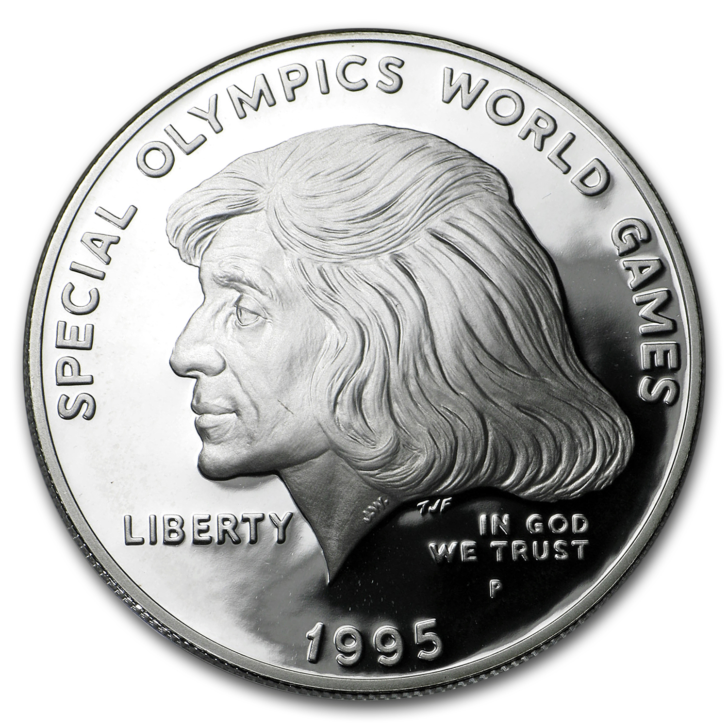 Buy 1995-P Special Olympics $1 Silver Commem Proof (w/Box & COA)