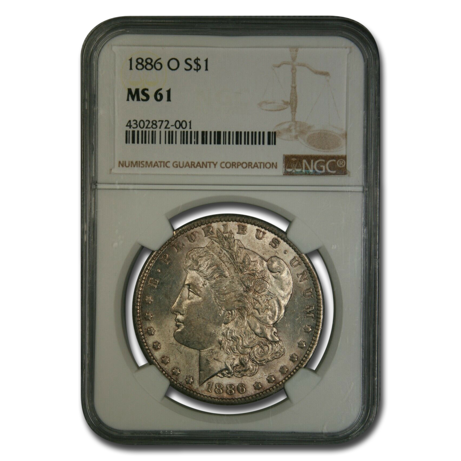 Buy 1886-O Morgan Dollar MS-61 NGC - Click Image to Close