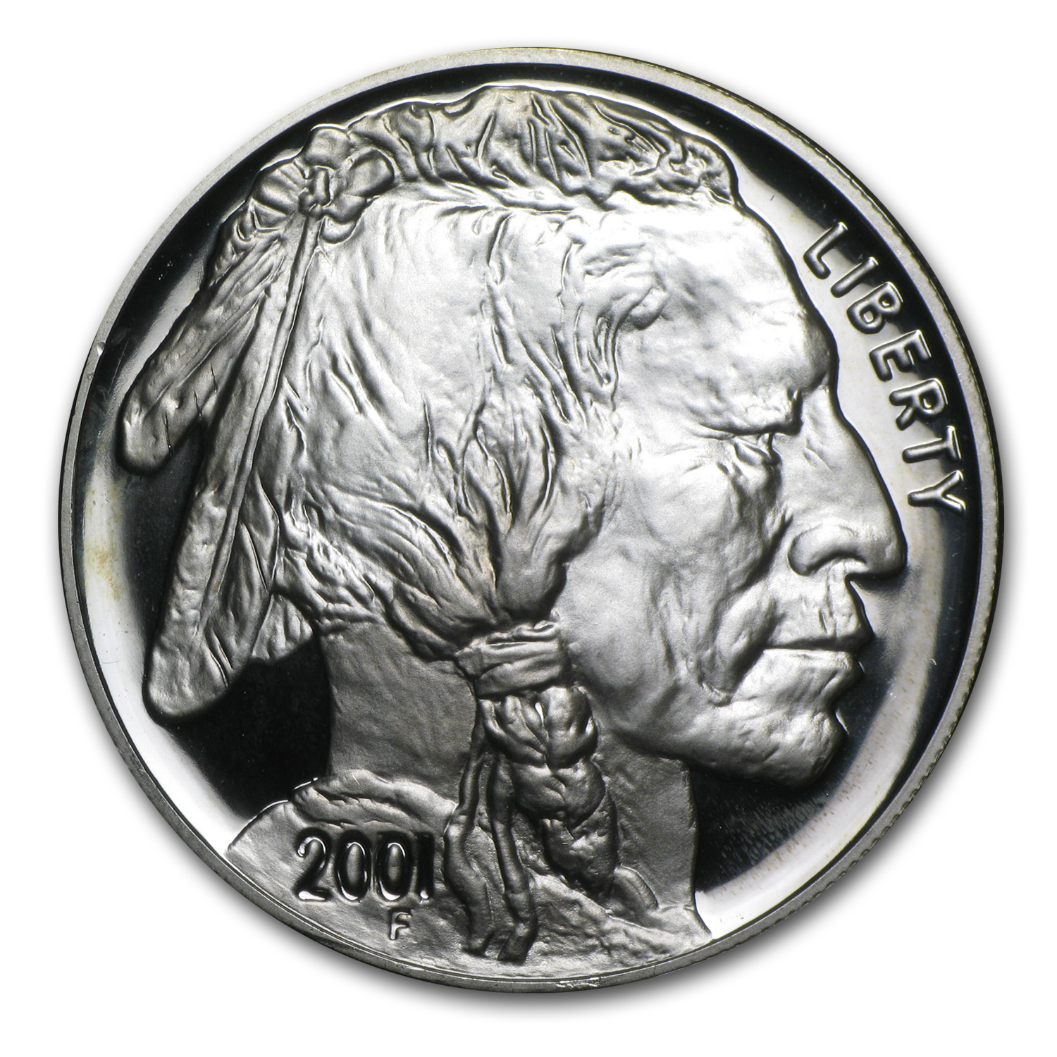Buy 2001-P Buffalo $1 Silver Commem Proof (w/Box & COA)