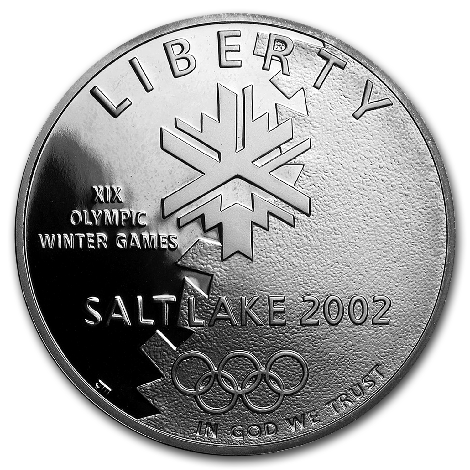 Buy 2002-P Olympic Winter Games $1 Silver Commem Proof (w/Box & COA)