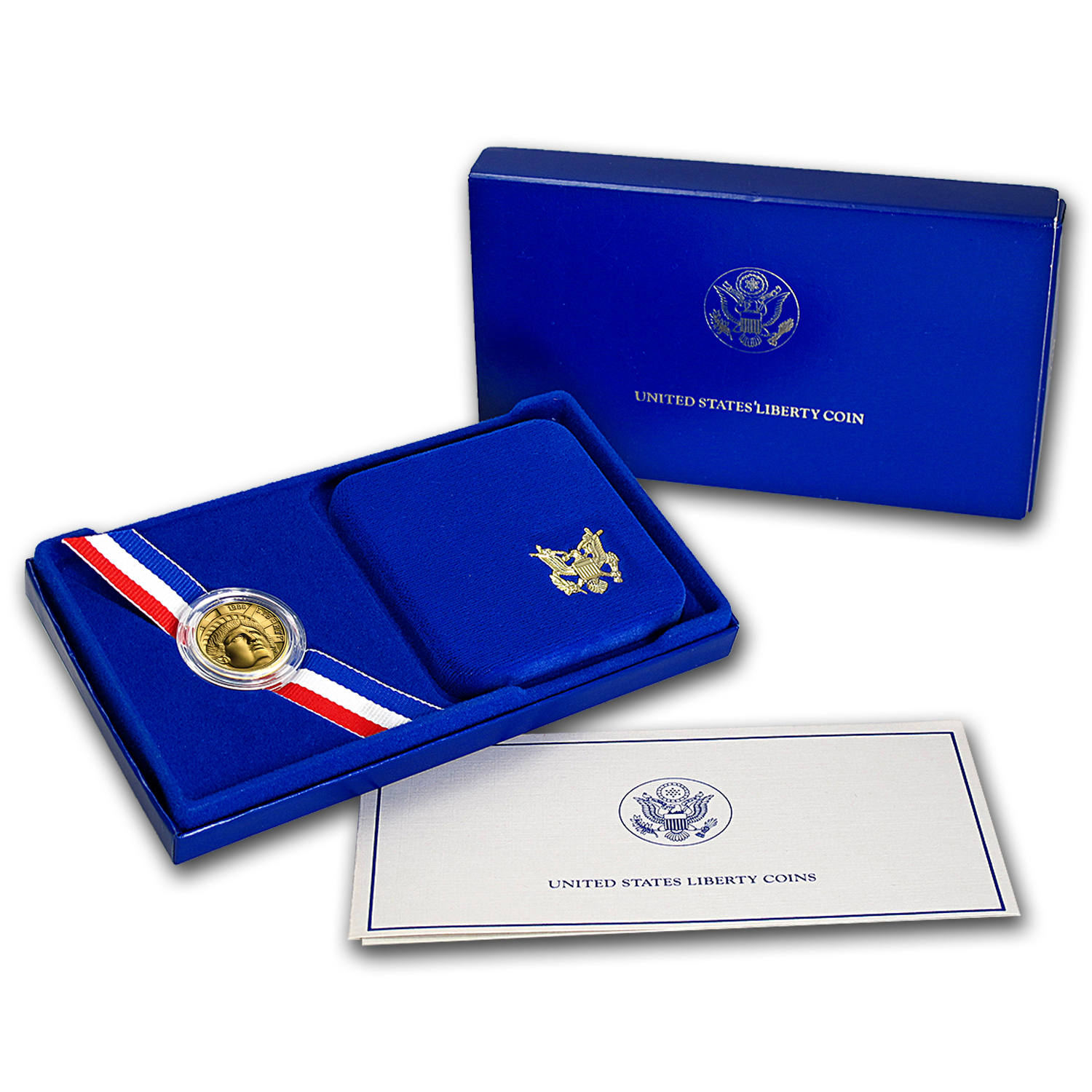 Buy 1986-W Gold $5 Commem Statue of Liberty Proof (w/Box & COA)