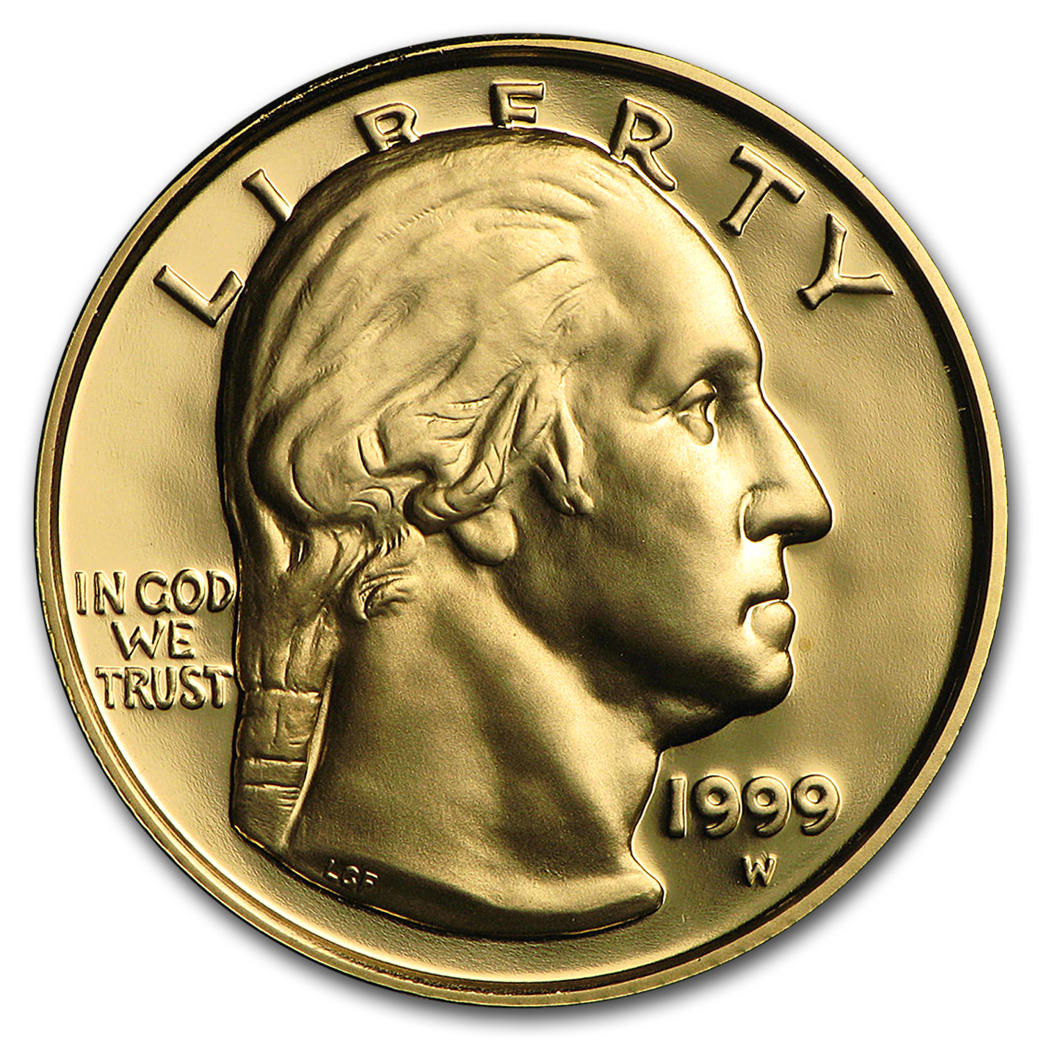 Buy 1999-W Gold $5 Commem George Washington Proof (w/Box & COA) - Click Image to Close