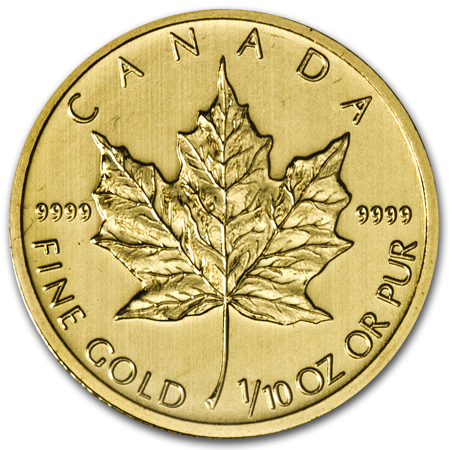 Buy 2013 Canada 1/10 oz Gold Maple Leaf BU