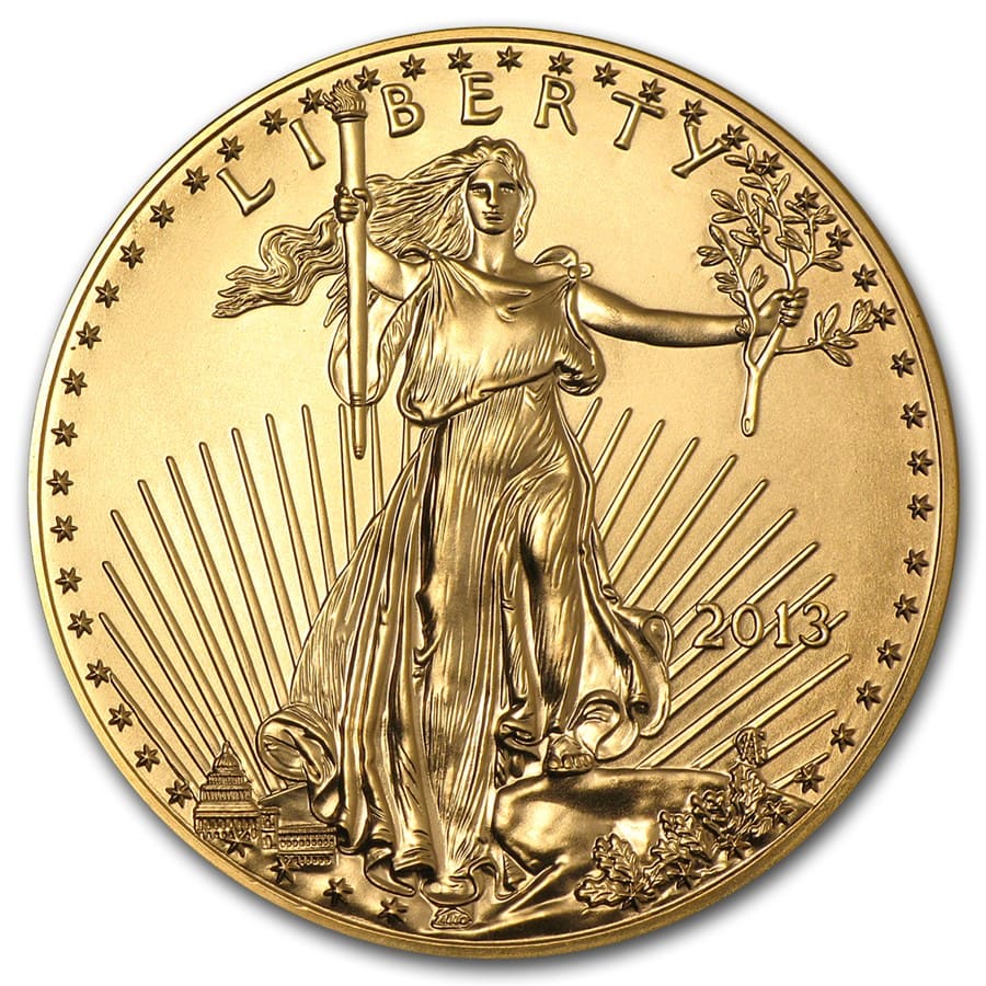 Buy 2013 1 oz American Gold Eagle BU