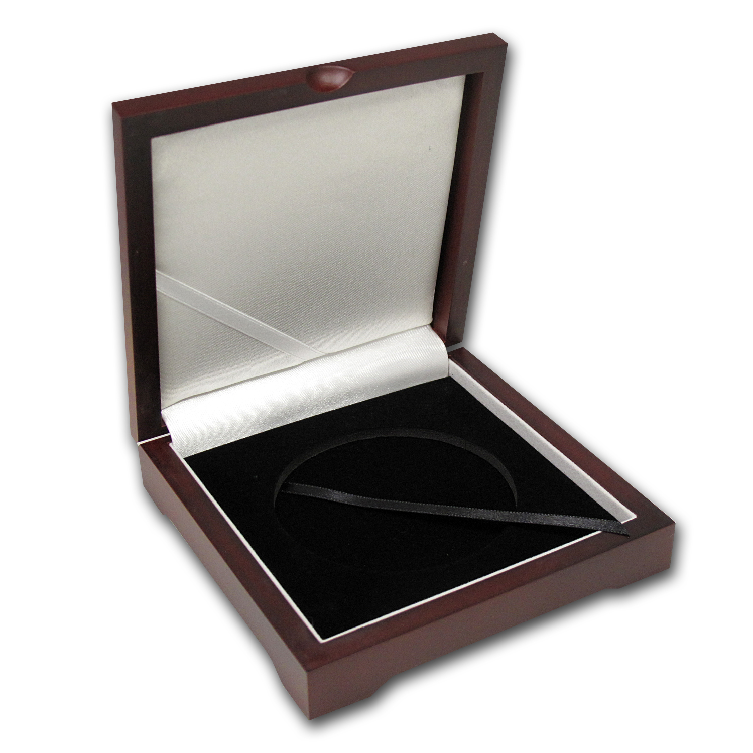 Buy Custom Wood Display Box for 1-Coin ATB - Click Image to Close