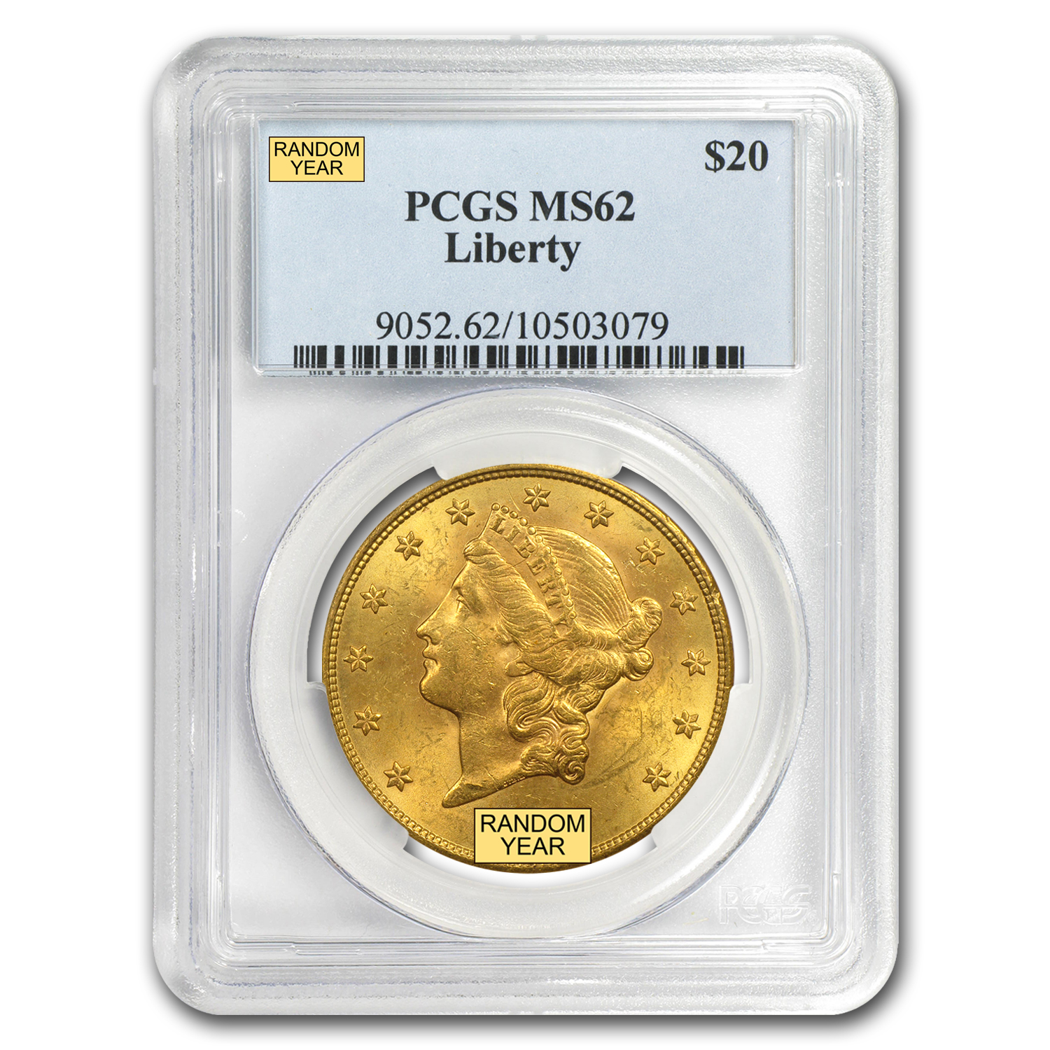Buy $20 Liberty Gold Double Eagle MS-62 PCGS (Random)