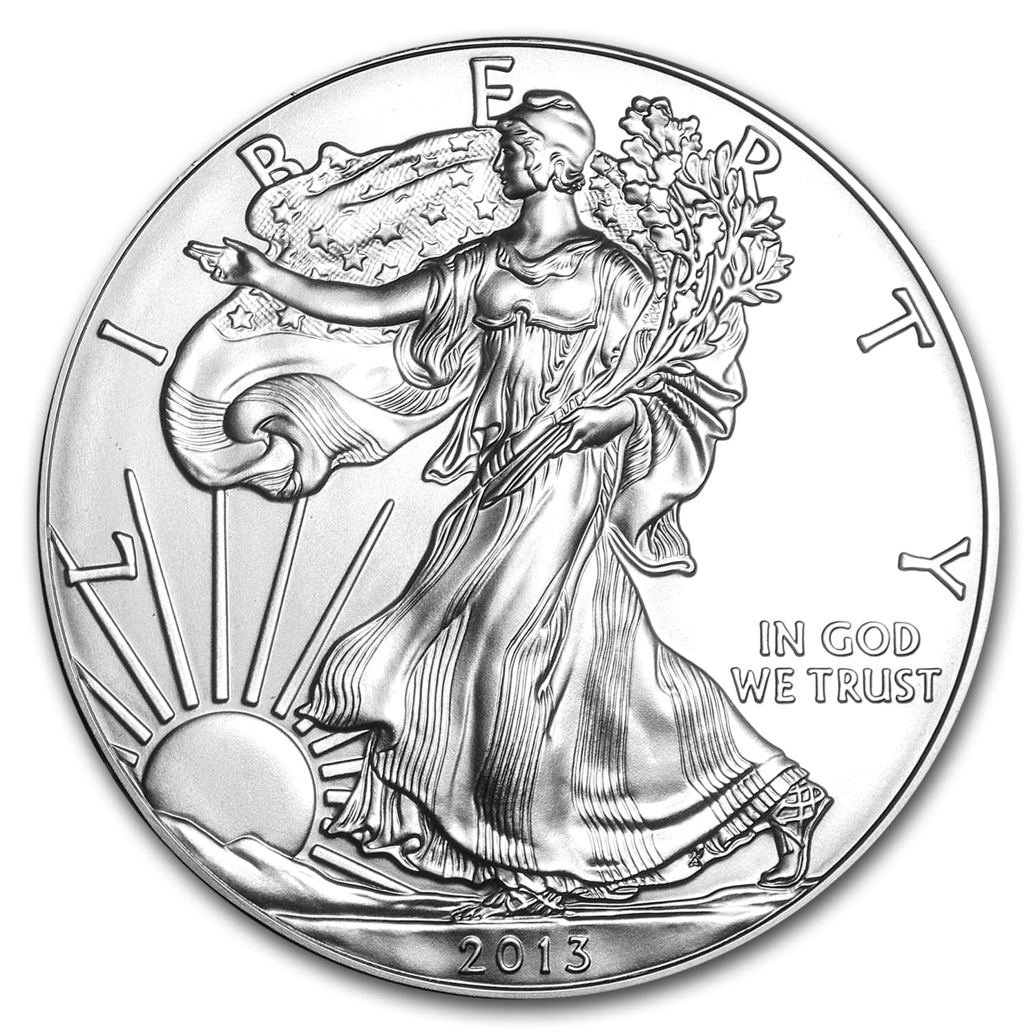 Buy 2013 1 oz American Silver Eagle BU