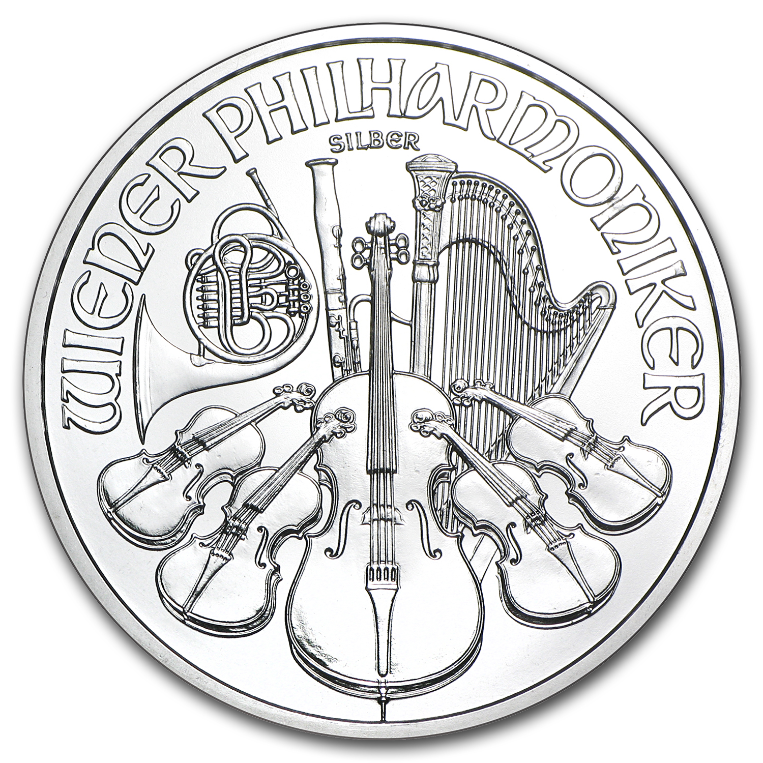 Buy 2013 Austria 1 oz Silver Philharmonic BU