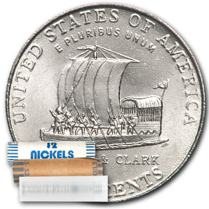 Buy 2004-P Keelboat Nickel 40-coin Roll BU