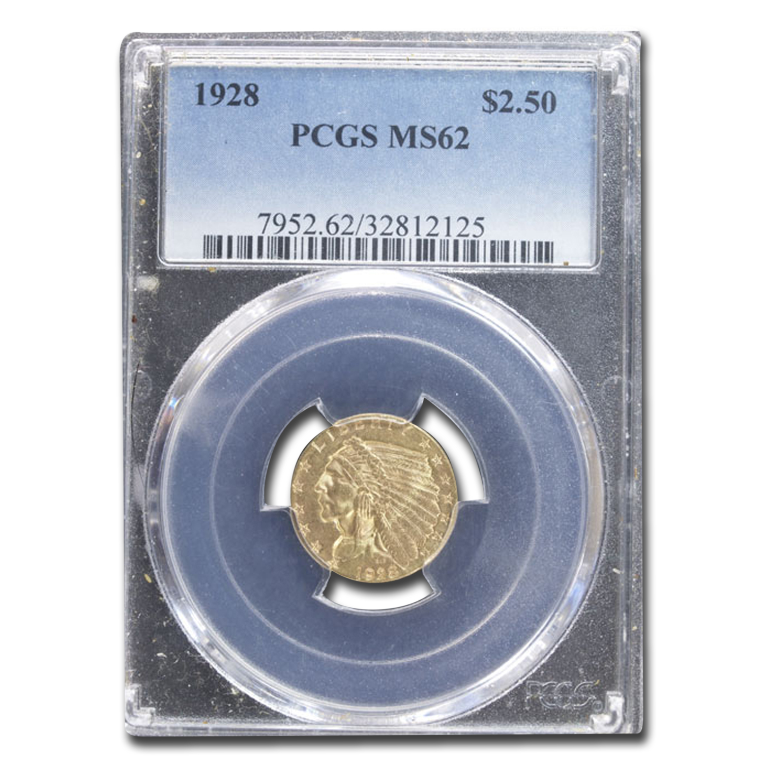 Buy 1928 $2.50 Indian Gold Quarter Eagle MS-62 PCGS