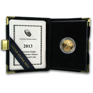 Buy 2013-W 1/4 oz Proof American Gold Eagle (w/Box & COA)