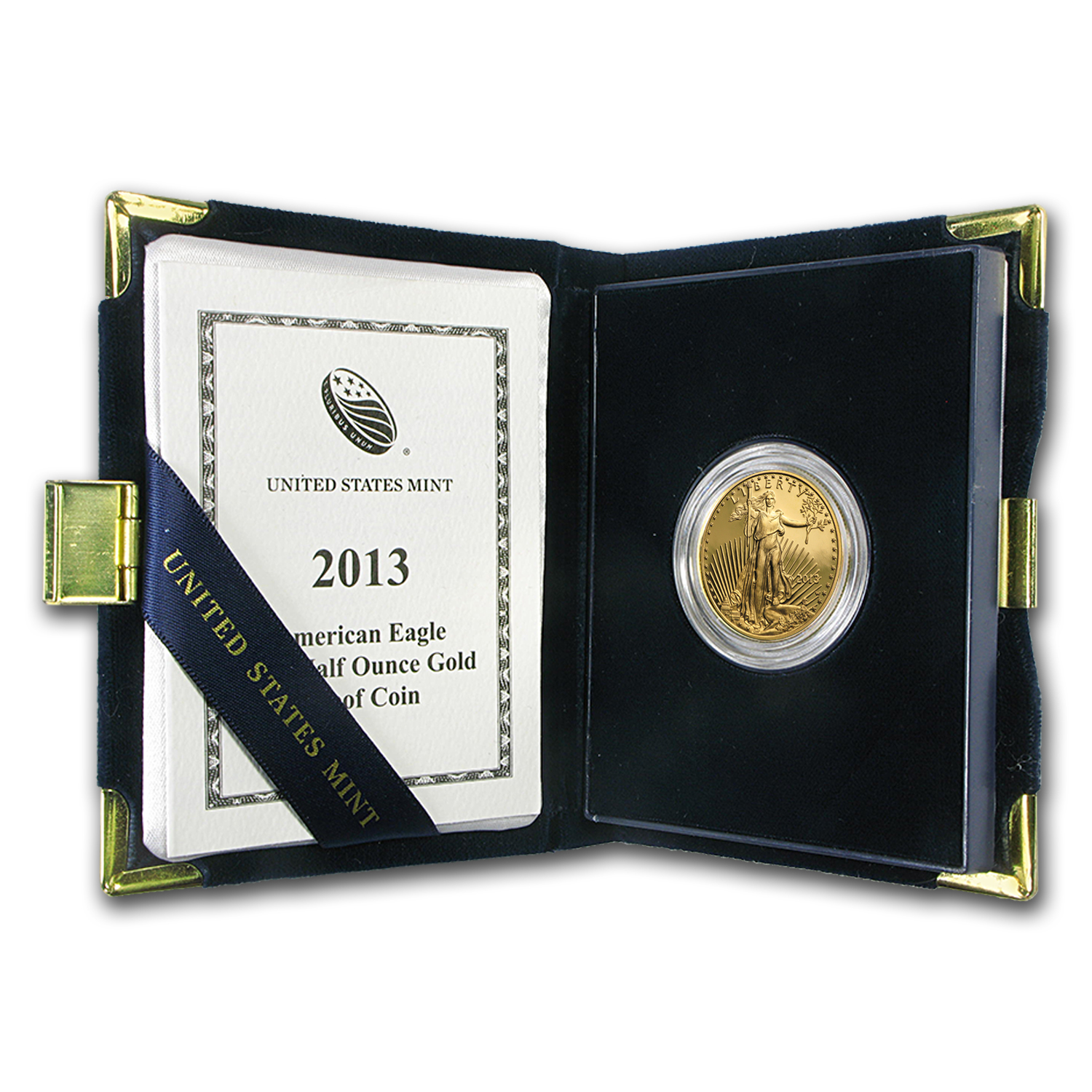 Buy 2013-W 1/2 oz Proof American Gold Eagle (w/Box & COA)