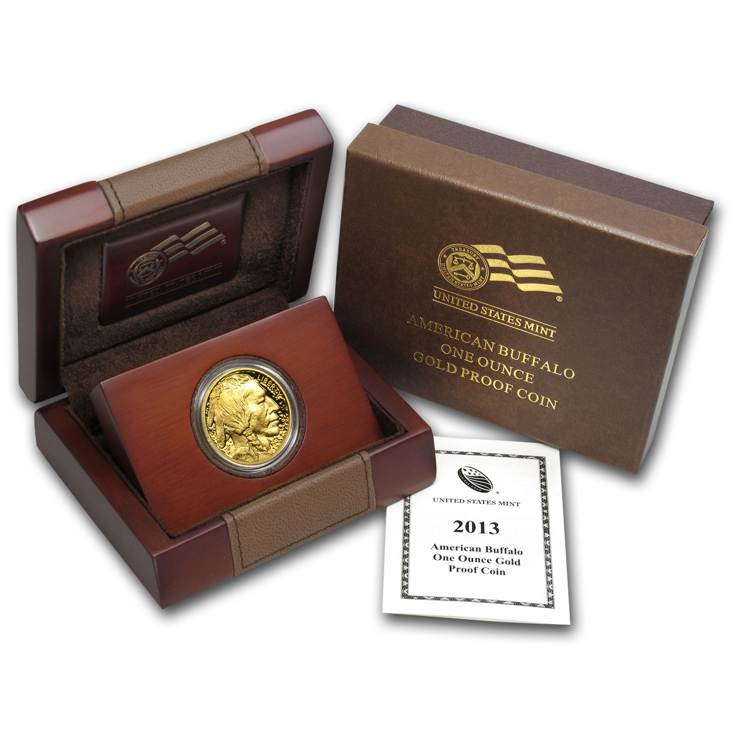 Buy 2013-W 1 oz Proof Gold Buffalo (w/Box & COA)