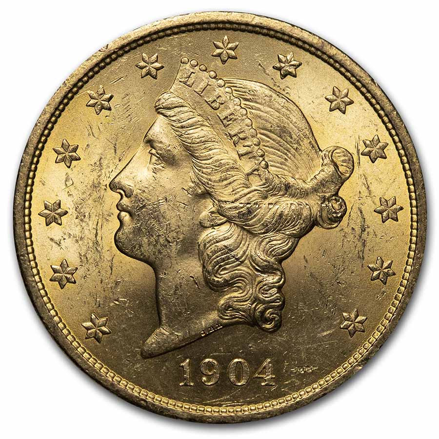 Buy 1904 $20 Liberty Gold Double Eagle BU