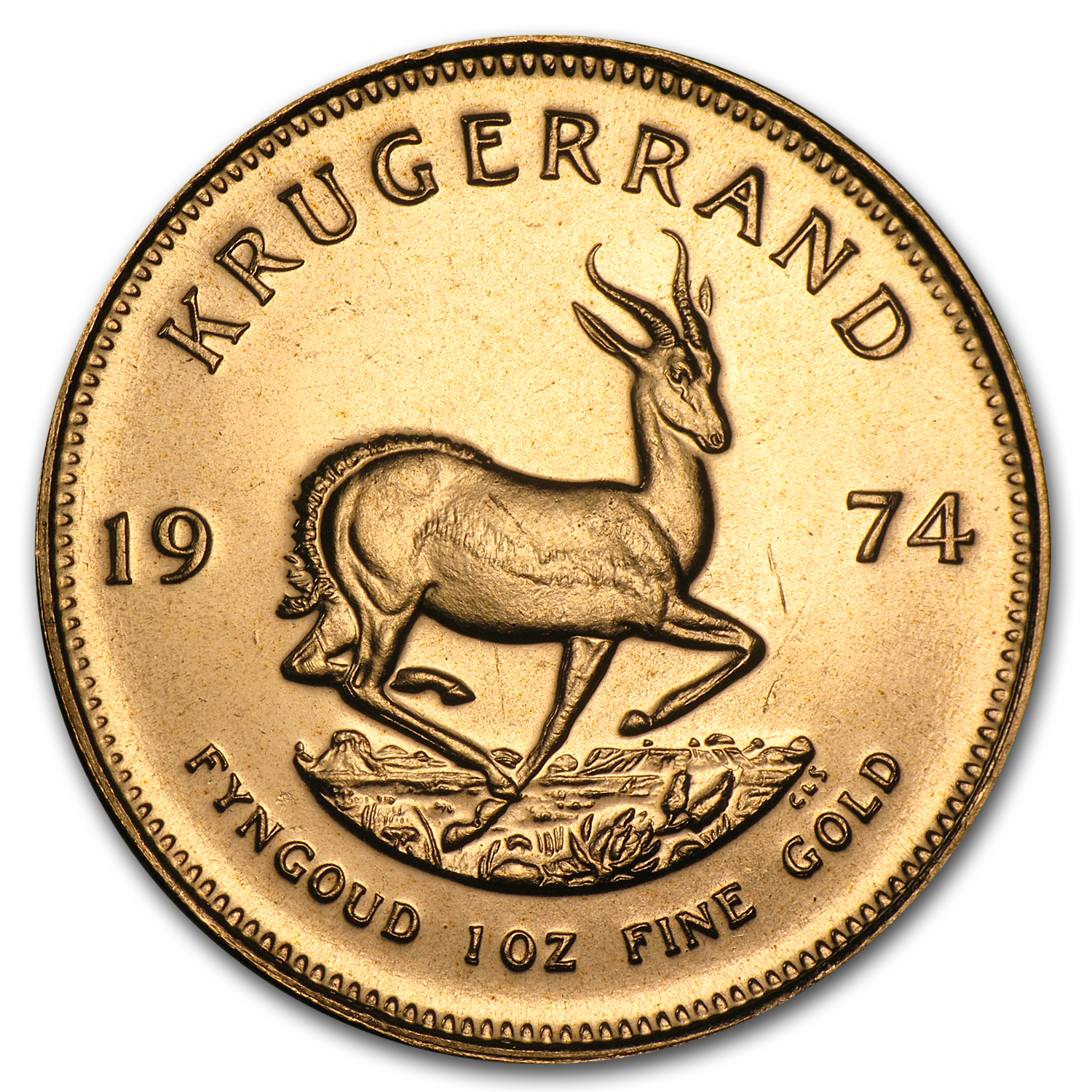 Buy 1974 South Africa 1 oz Gold Krugerrand BU