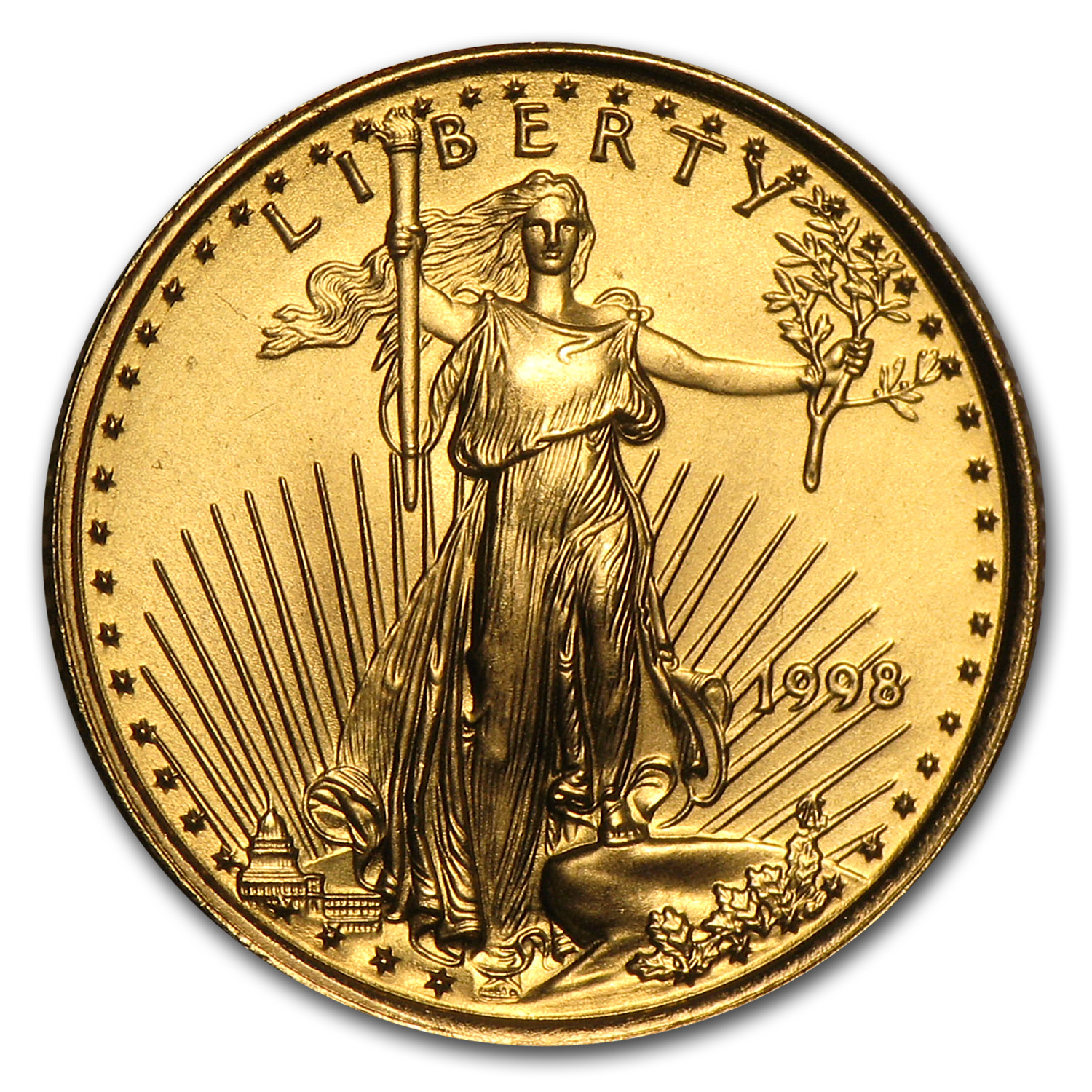 Buy 1998 1/10 oz American Gold Eagle BU