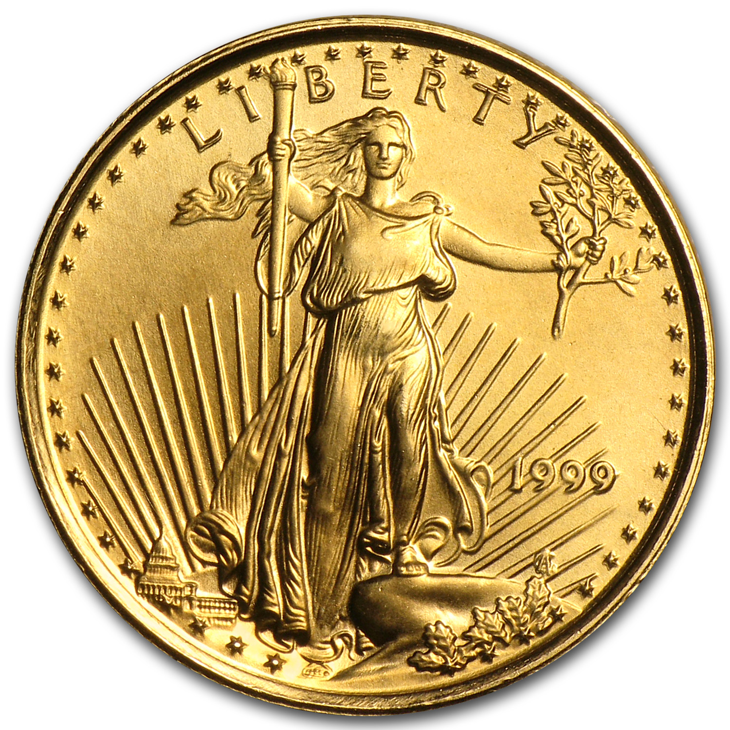 Buy 1999 1/10 oz American Gold Eagle BU
