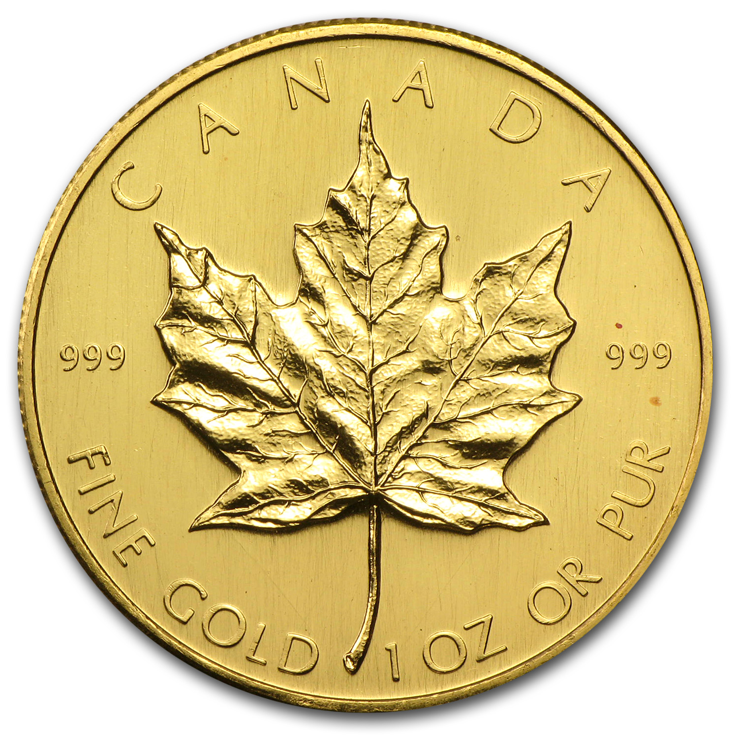 Buy 1980 Canada 1 oz Gold Maple Leaf BU - Click Image to Close