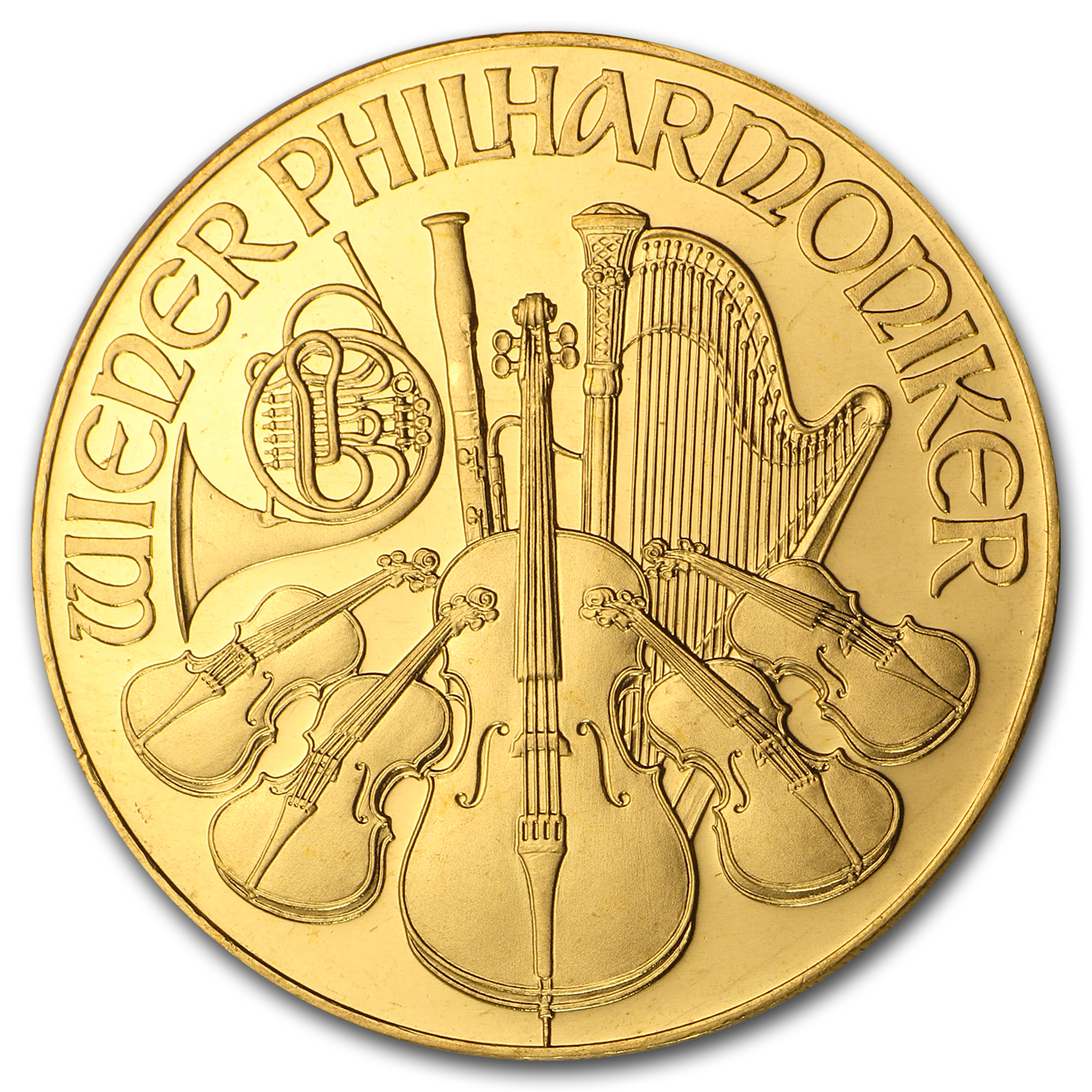 Buy 1990 Austria 1 oz Gold Philharmonic BU - Click Image to Close