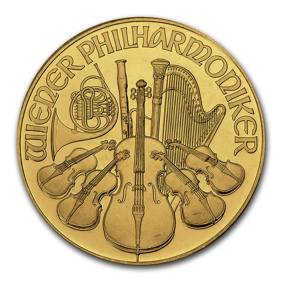 Buy 1993 Austria 1 oz Gold Philharmonic BU - Click Image to Close
