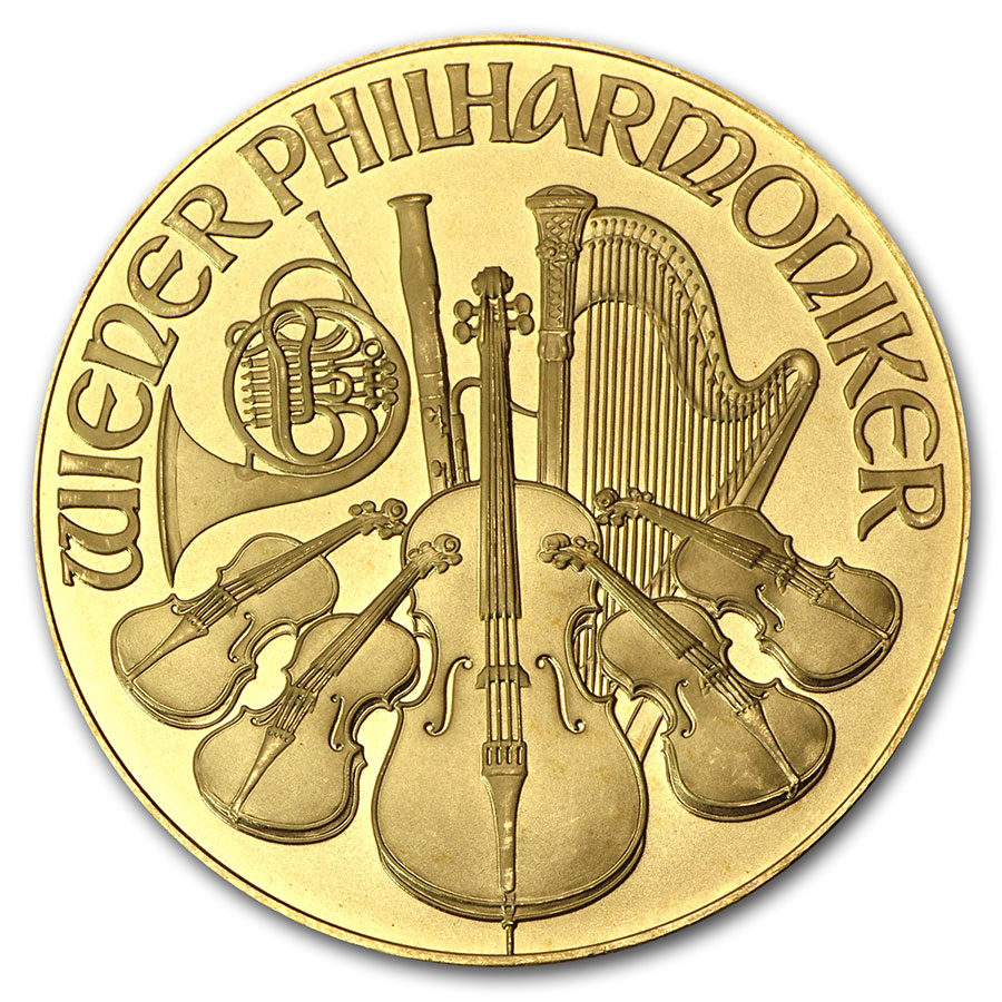 Buy 1995 Austria 1 oz Gold Philharmonic BU - Click Image to Close