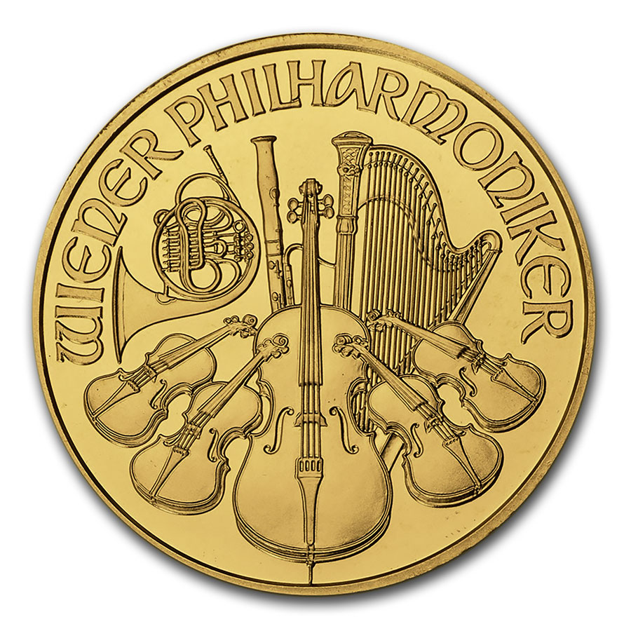 Buy 2004 Austria 1 oz Gold Philharmonic BU