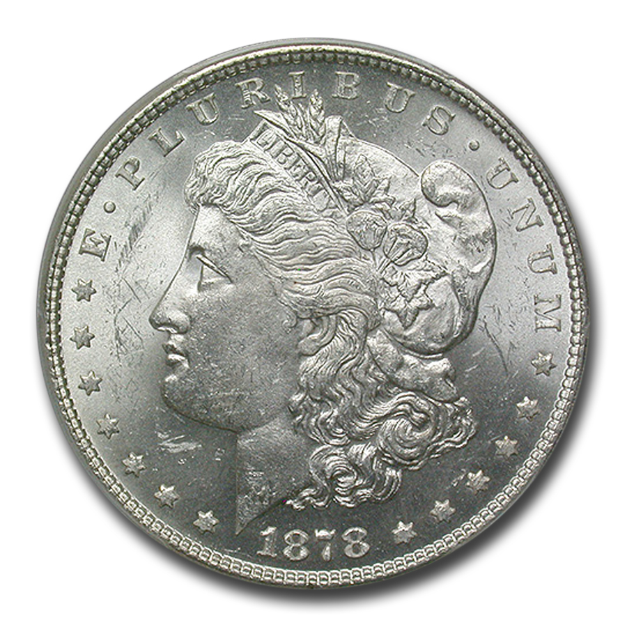 Buy 1878 Morgan Dollar 7 TF Rev of 78 MS-63 PCGS