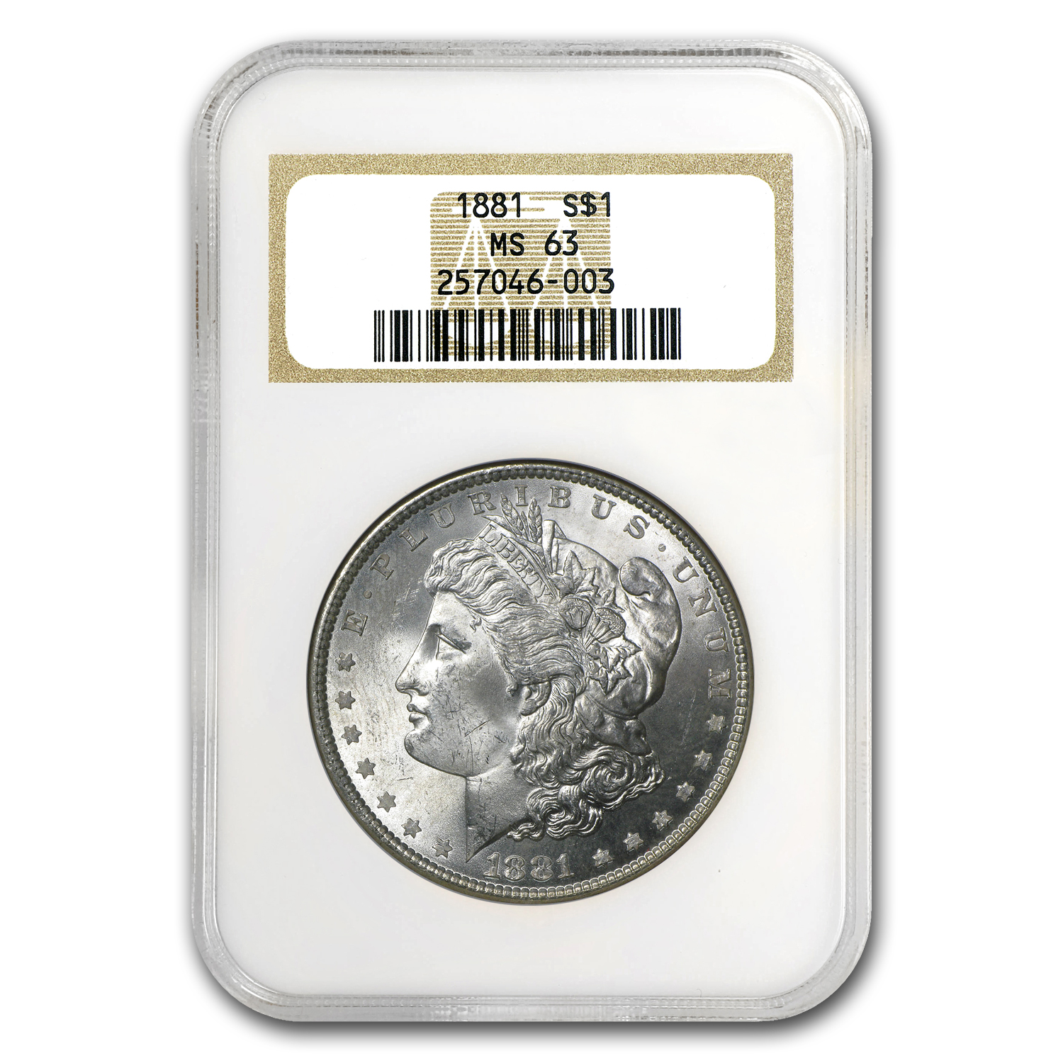 Buy 1881 Morgan Dollar MS-63 NGC