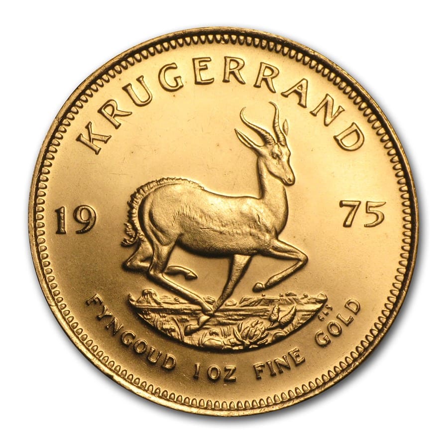 Buy 1975 South Africa 1 oz Gold Krugerrand BU