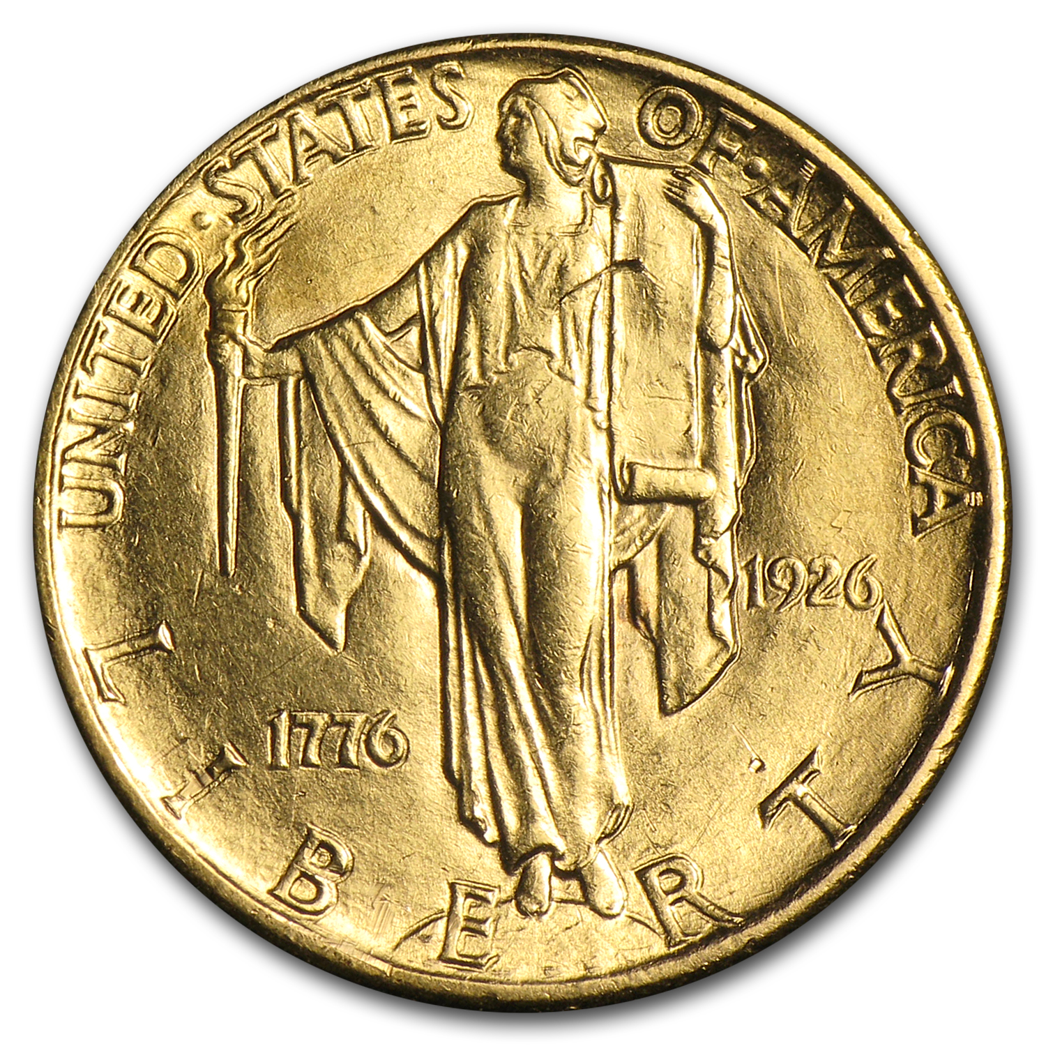 Buy 1926 Gold $2.50 America Sesquicentennial AU