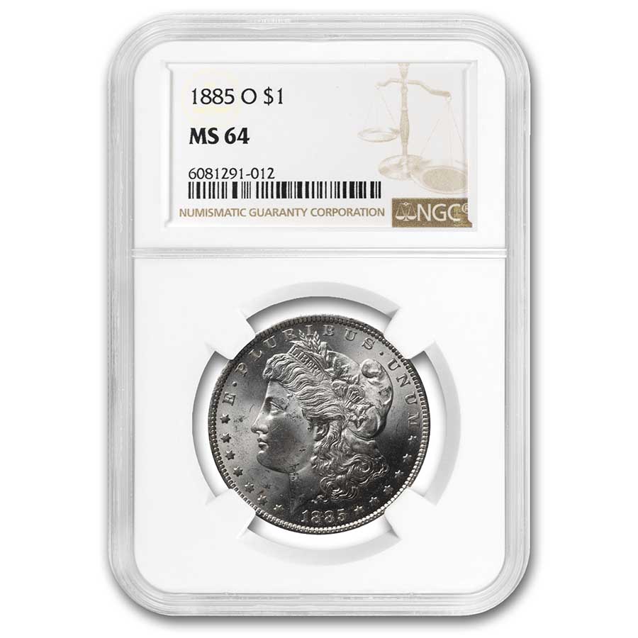Buy 1885-O Morgan Dollar MS-64 NGC