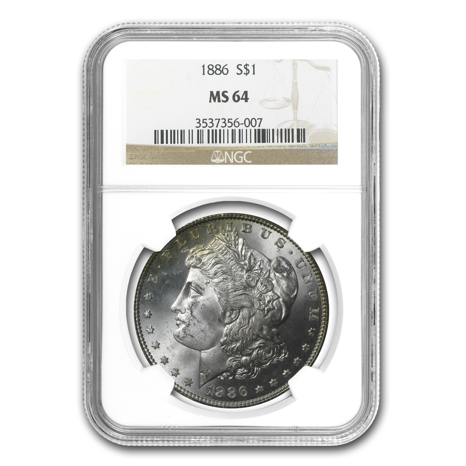 Buy 1886 Morgan Dollar MS-64 NGC