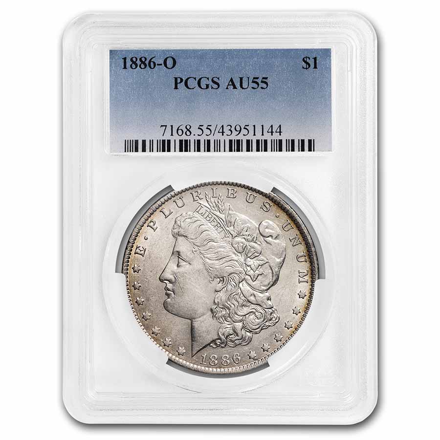 Buy 1886-O Morgan Dollar AU-55 PCGS