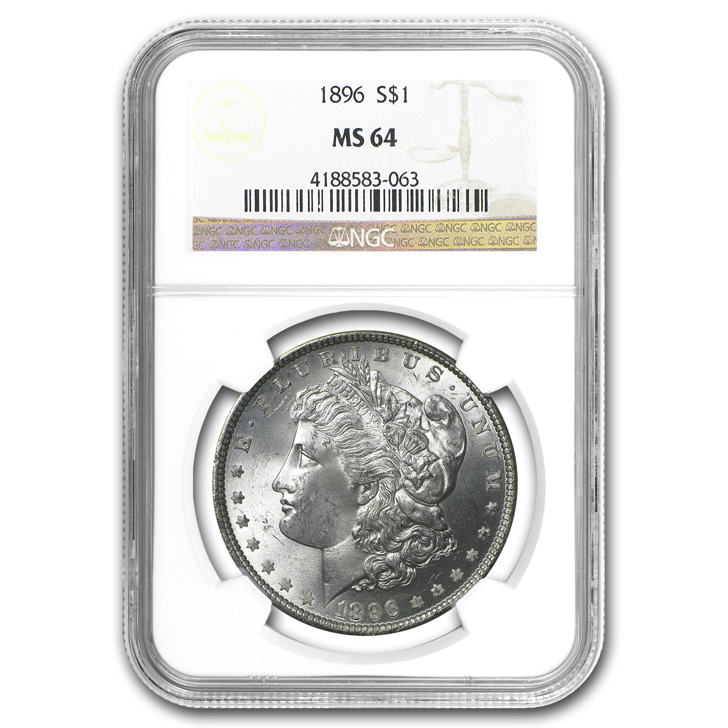 Buy 1896 Morgan Dollar MS-64 NGC