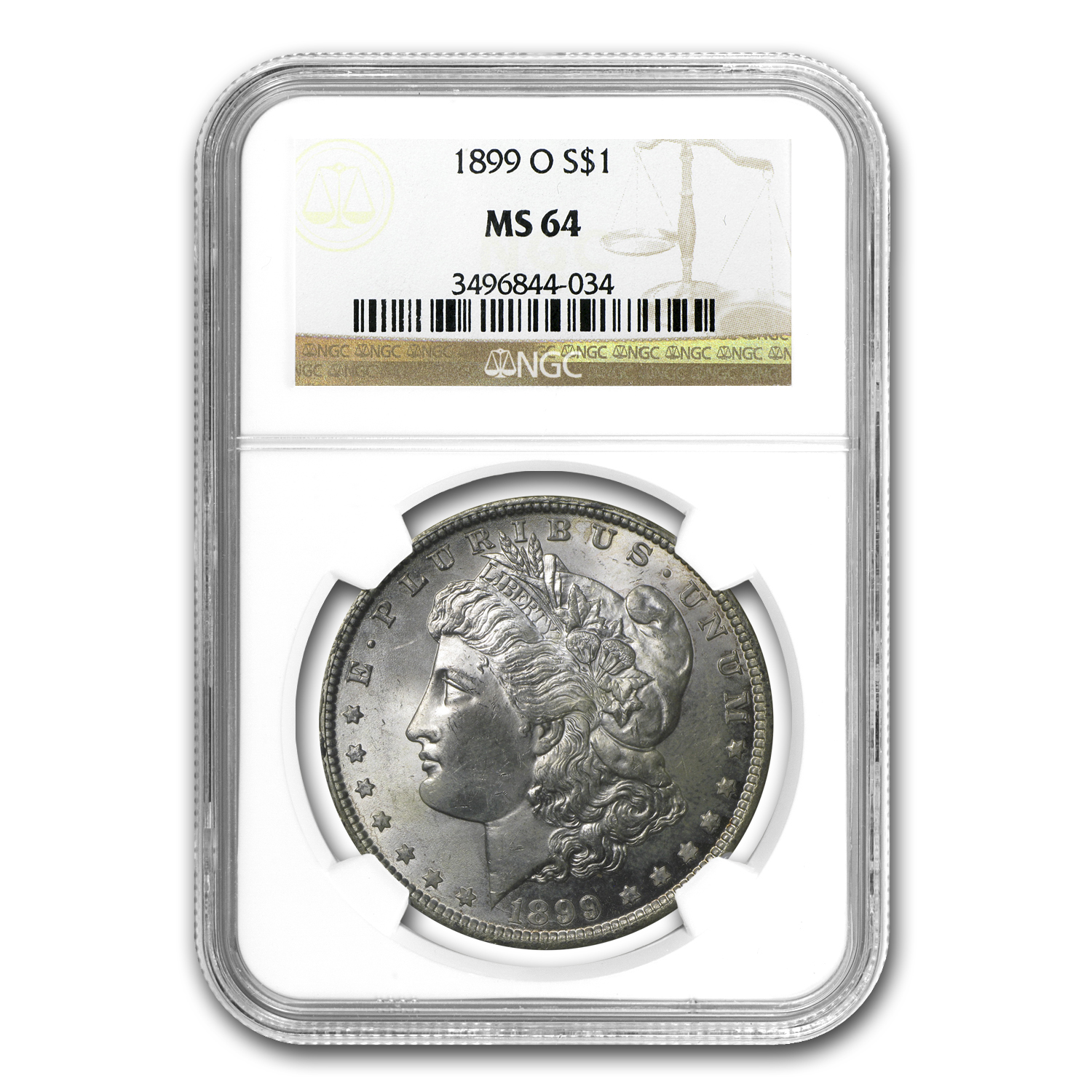 Buy 1899-O Morgan Dollar MS-64 NGC