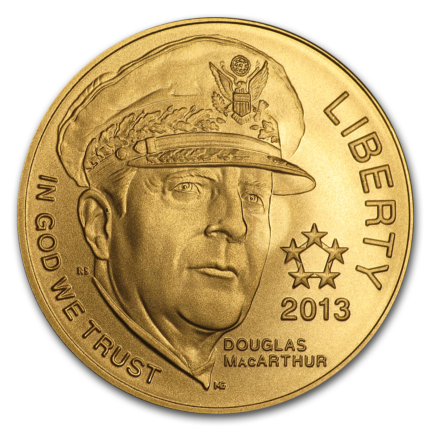 Buy 2013-P Gold Commemorative Five Star General BU Coins Online