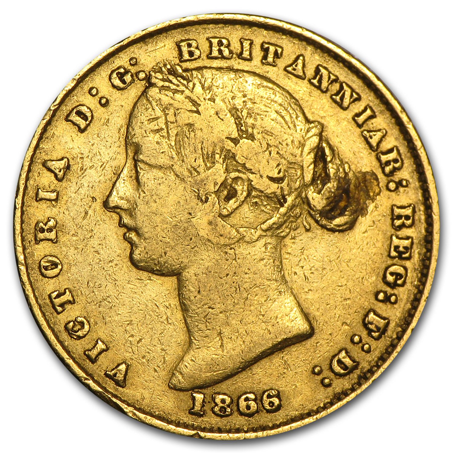 Buy 1857-1870 Australia Au Sovereign Victoria Sydney