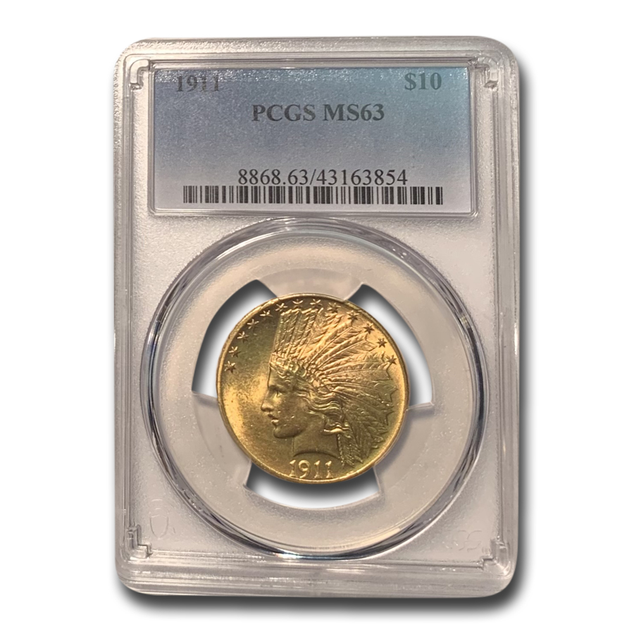 Buy 1911 $10 Indian Gold Eagle MS-63 PCGS